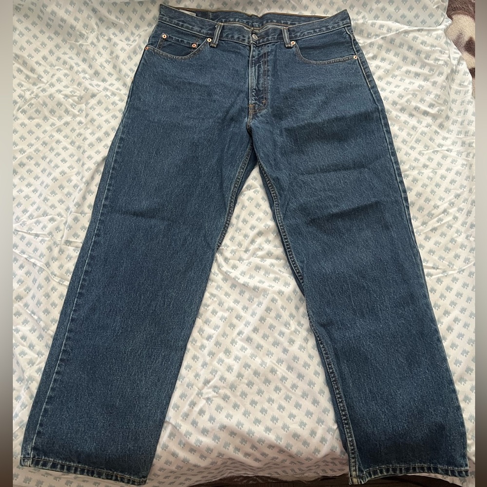 Levi's Classic 550 Indigo Straight Jeans